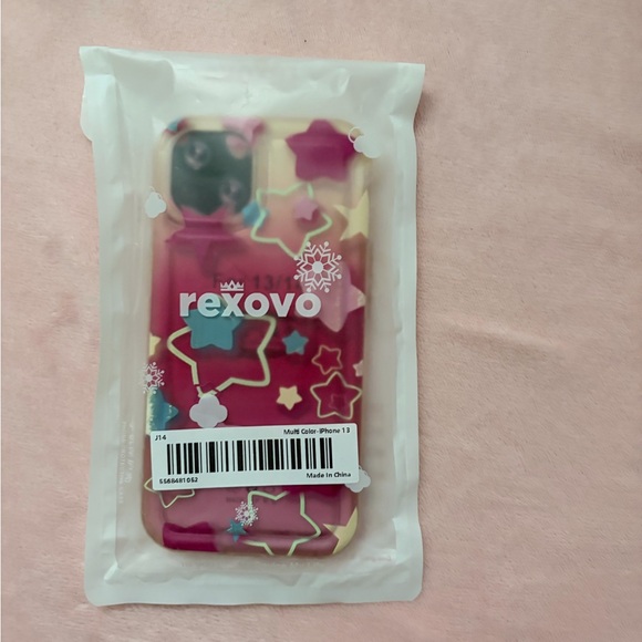 Starry Pattern Phone Case - Multicolor - Picture 3 of 4